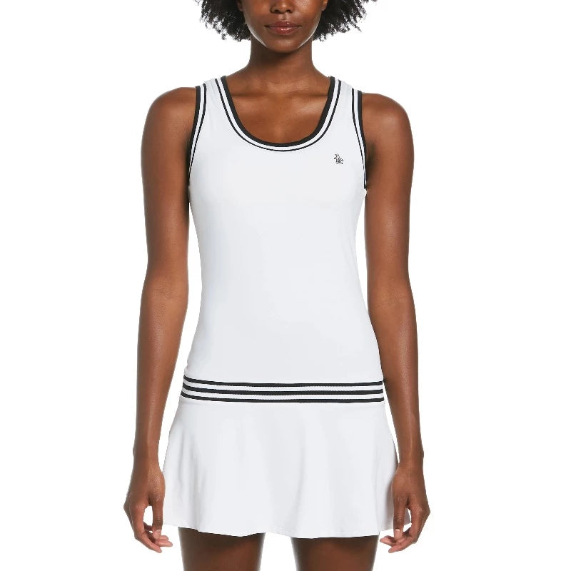 Penguin S/L Tennis Dress - Bright White Tunics Luxurious premium