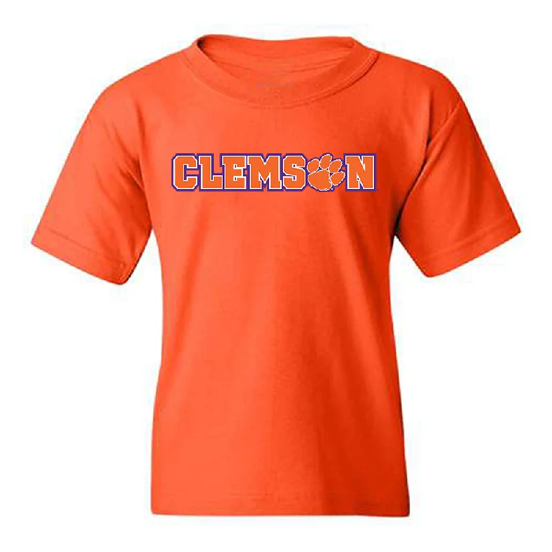 Clemson - NCAA Women's Track & Field : Gladys Chepngetich - Classic Shersey Youth T-Shirt -- Basic T-Shirt Crew Neck Short Sleeve