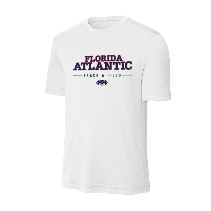 FAU - NCAA Women's Track & Field : Laura Kuhn - Activewear T-Shirt-- Satin Blend Silk Blend Wool Blend