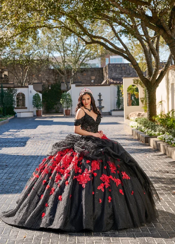 Cold Shoulder Quinceanera Dress by Rachel Allan RQ1144 Tunics Business professional