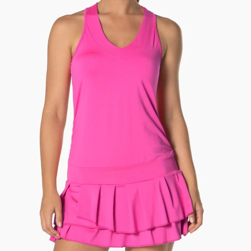 Lucky In Love In It to Win It Dress - Pink Tunics Gym athletic