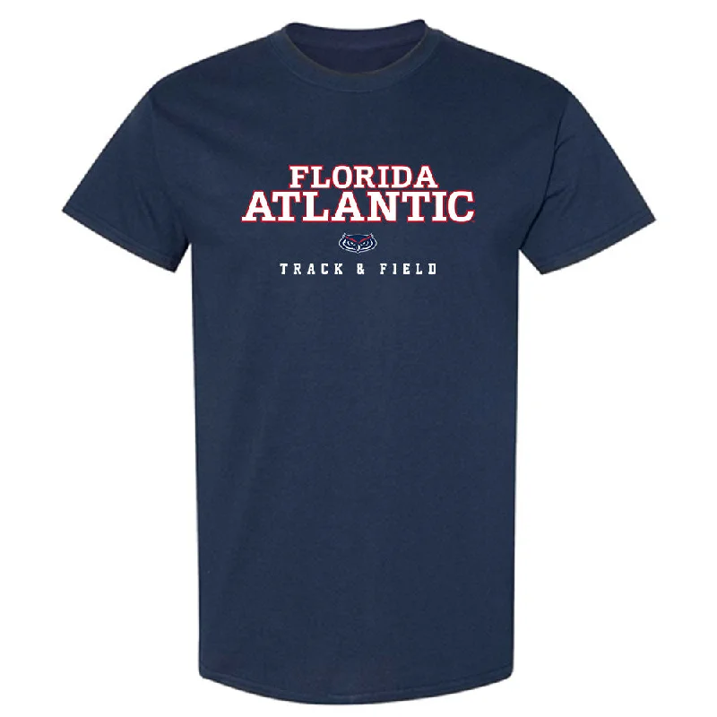 FAU - NCAA Women's Track & Field : Laura Kuhn - Classic Shersey T-Shirt-- Sequined Glittery Shiny