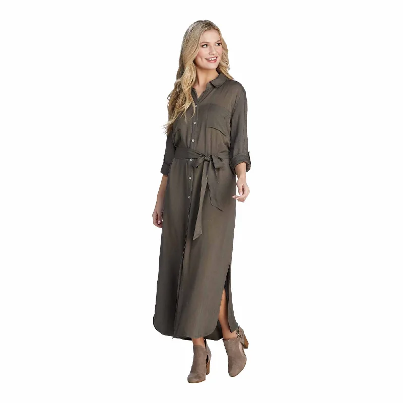 Mud Pie MP 85000079 Mel Button Down Dress Tunics Short Trendy