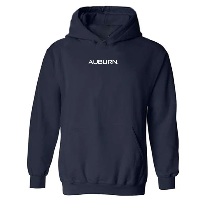 Auburn - NCAA Women's Gymnastics : Olivia Ahern - Replica Shersey Hooded Sweatshirt Hoodie with Raglan Sleeves Sporty Comfortable