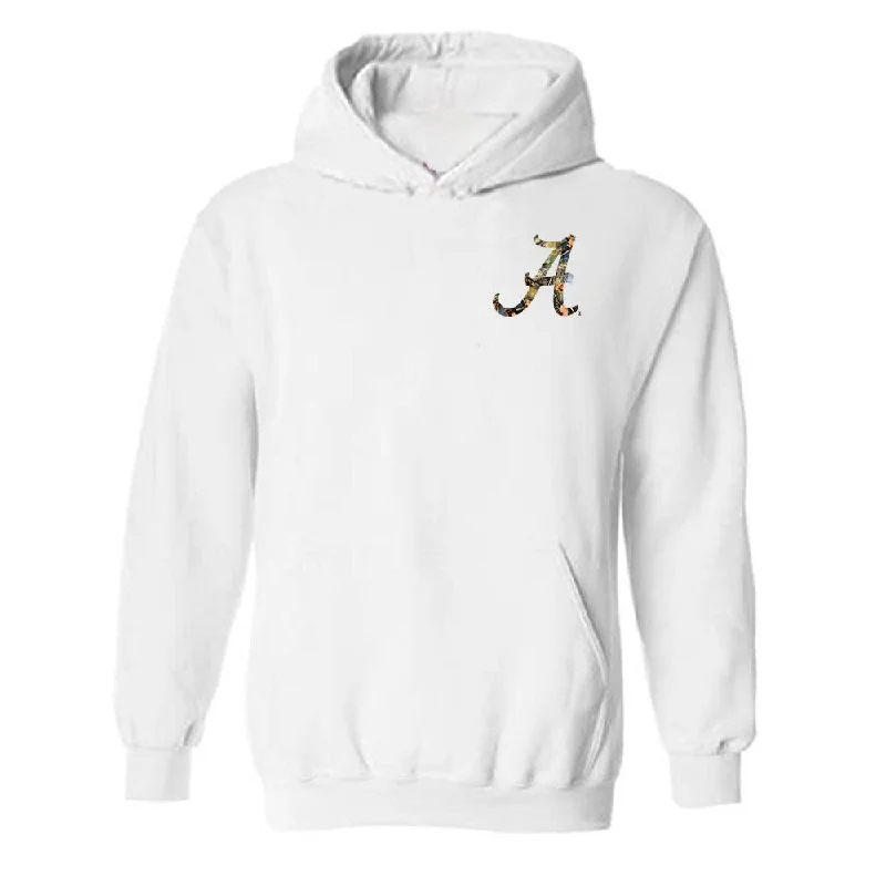 Alabama - NCAA Women's Gymnastics : Cameron Machado - Tree Sand Camo Hooded Sweatshirt Hooded Sweatshirt Casual Wear Street Style