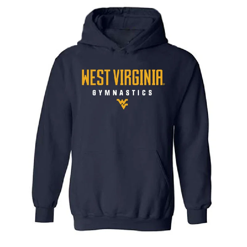 West Virginia - NCAA Women's Gymnastics : Taylor Tuohy - Classic Shersey Hooded Sweatshirt Cotton Hoodie Fleece Lining Warmth