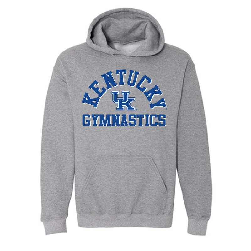 Kentucky - NCAA Women's Gymnastics : Cadence Gormley - Classic Shersey Hooded Sweatshirt Hoodie with Full-Zip Functional Layering