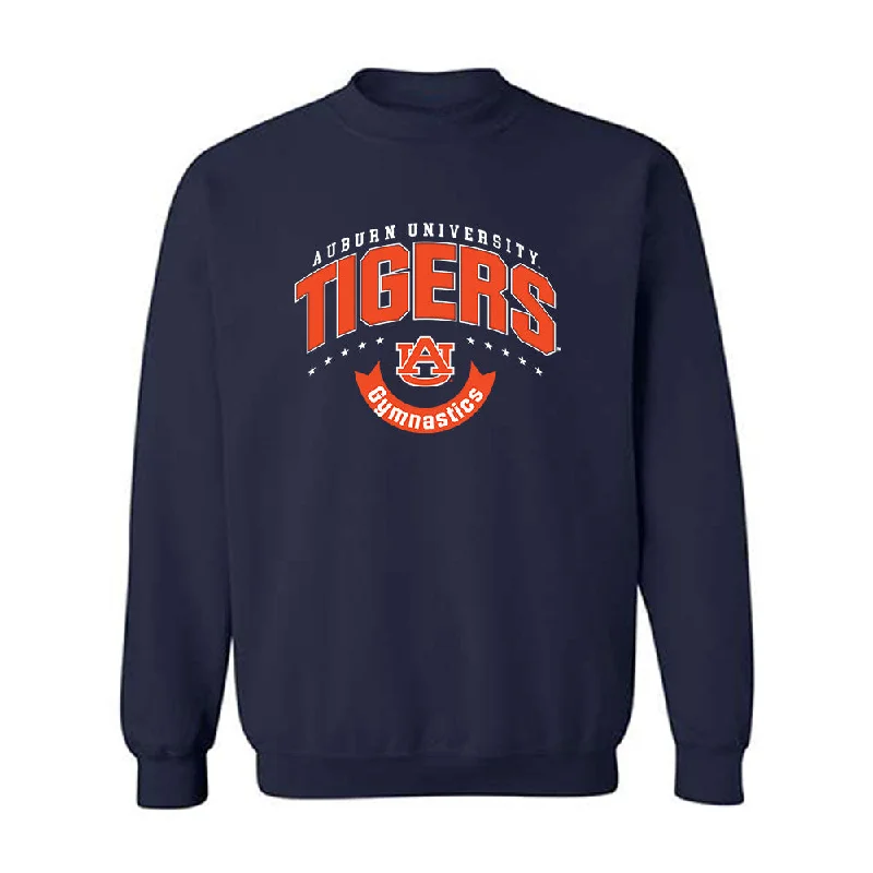 Auburn - NCAA Women's Gymnastics : Olivia Ahern - Generic Shersey Crewneck Sweatshirt Hoodie with Sequins Glamorous Eye-catching