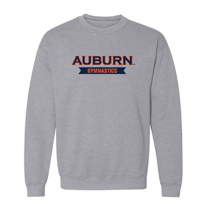 Auburn - NCAA Women's Gymnastics : Anna Hill - Generic Shersey Crewneck Sweatshirt Hoodie with Bell Sleeves Flared Feminine