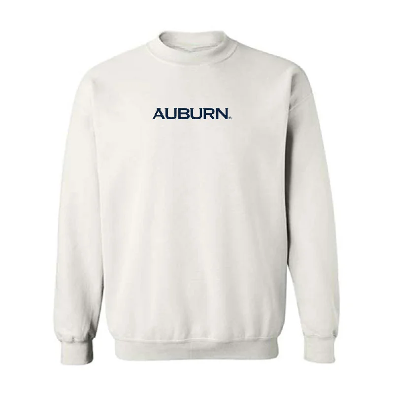 Auburn - NCAA Women's Gymnastics : Julianne Huff - Replica Shersey Crewneck Sweatshirt Hoodie with Typography Text Message