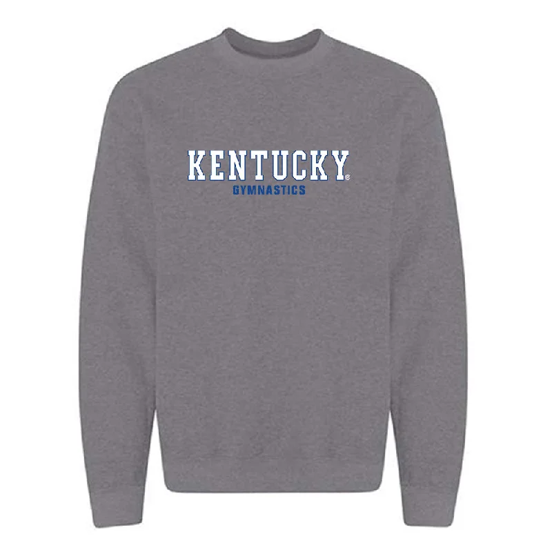 Kentucky - NCAA Women's Gymnastics : Cadence Gormley - Classic Fashion Shersey Crewneck Sweatshirt Hoodie with Rolled Sleeves Casual Relaxed