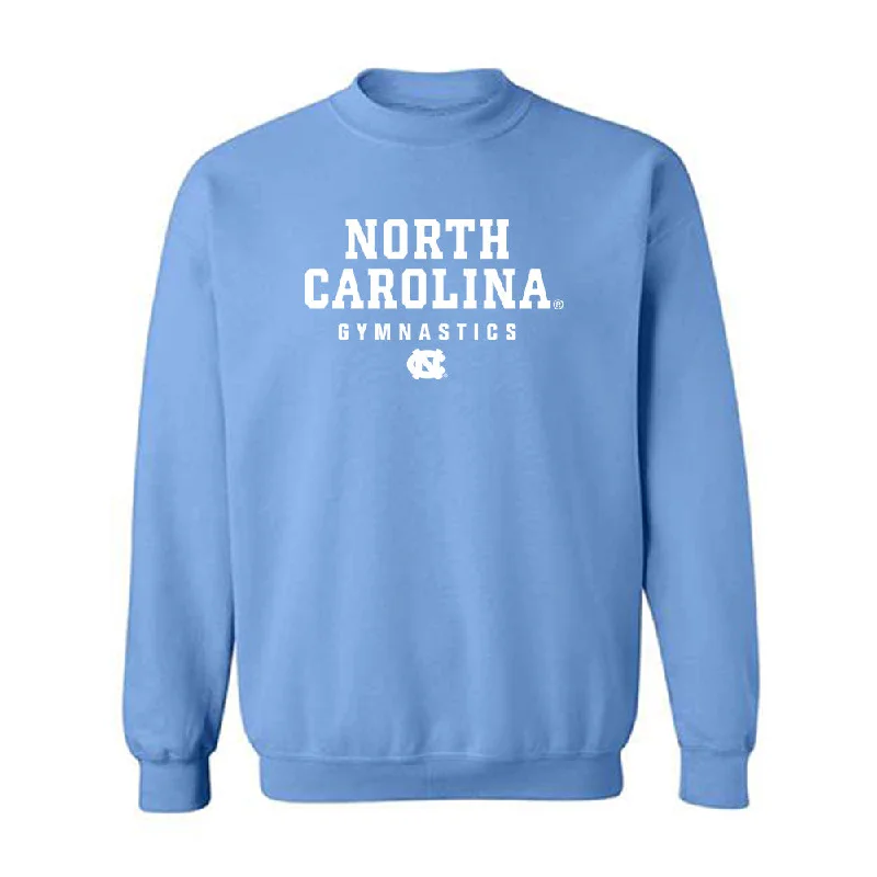 UNC - NCAA Women's Gymnastics : Regan McBride - Classic Shersey Crewneck Sweatshirt Hoodie with Batwing Sleeves Loose Dramatic