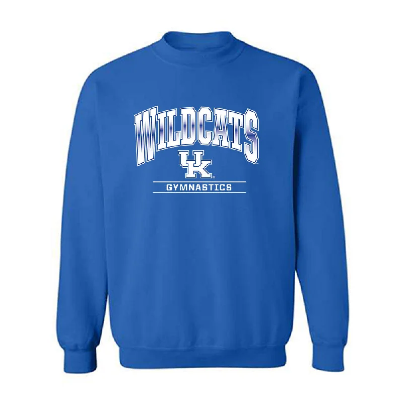 Kentucky - NCAA Women's Gymnastics : Cadence Gormley - Classic Shersey Crewneck Sweatshirt Hoodie with Mock Neck Collared Structured