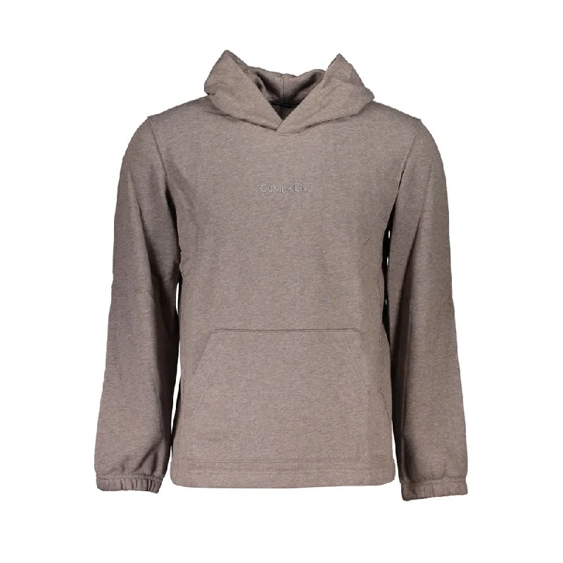 Sleek Long Sleeved Hooded Sweatshirt Hoodie with Elastic Cuffs Stretchable Comfortable