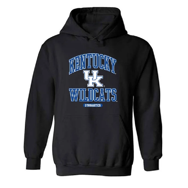 Kentucky - NCAA Women's Gymnastics : Cadence Gormley - Classic Shersey Hooded Sweatshirt Hoodie with Ribbed Neckline Snug Warm