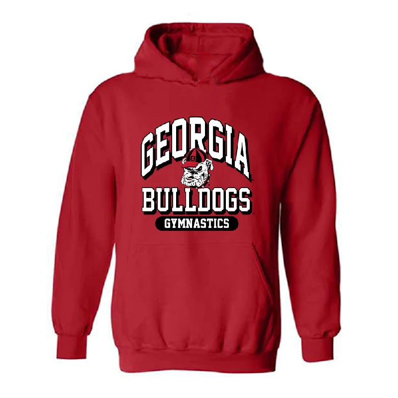 Georgia - NCAA Women's Gymnastics : Brooke Gleichowski - Classic Shersey Hooded Sweatshirt Hoodie with Drop Shoulder Relaxed Streetwear