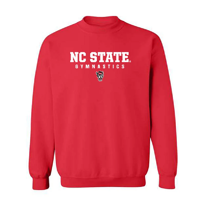 NC State - NCAA Women's Gymnastics : Raina Gandhi - Classic Shersey Crewneck Sweatshirt Hoodie with Sequins Glamorous Eye-catching