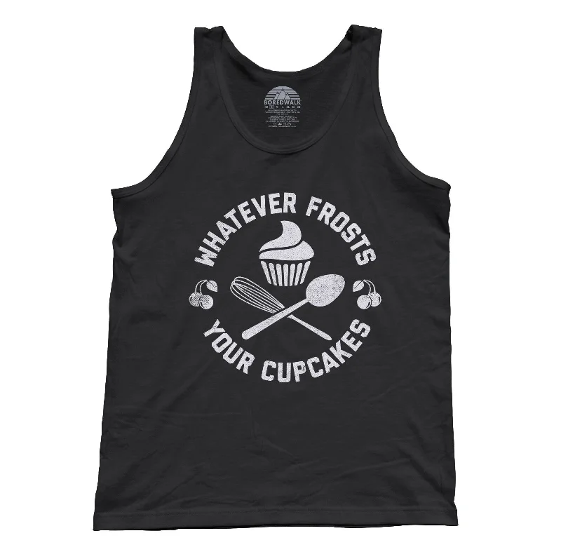 Unisex Whatever Frosts Your Cupcakes Tank Top bright tank top