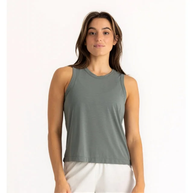 Women's Elevate Lightweight Tank white tank top