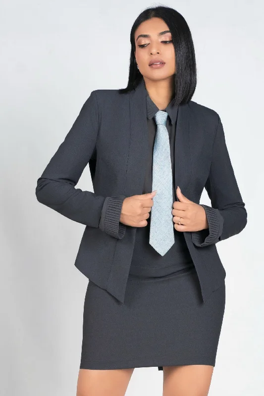 Open Single Lapel Blazer Women's Handmade Blazer