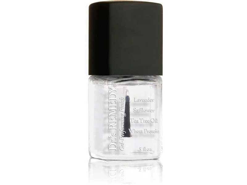 Dr.'s Remedy CALMING Clear - Gel-Performing Top Coat Striped Polka Dot Floral