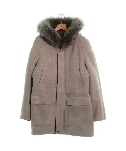 EMMETI Sheepskin coats Elasticated Drawstring Belted