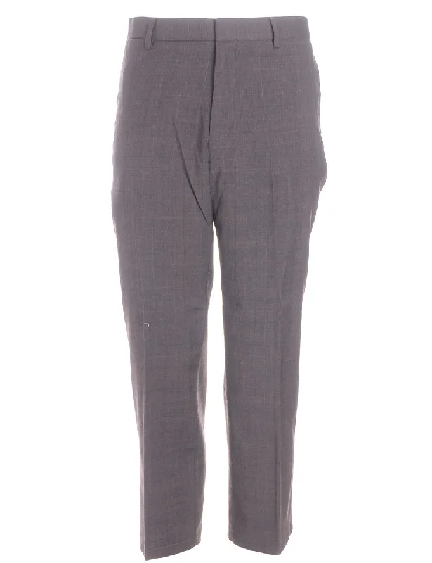 Label Lewis Cropped Smart Trousers Trousers cozy soft