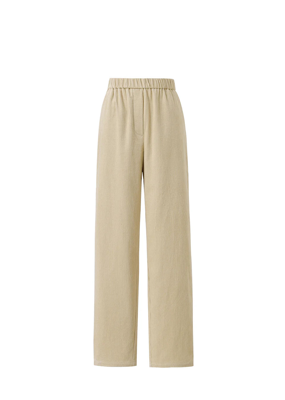 Perola Cord Trousers Creme Trousers Office Stylish