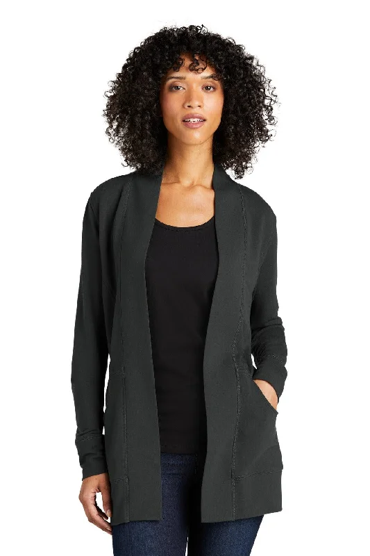 Port Authority Ladies Microterry Cardigan LK825 Lightweight Heavyweight Midweight