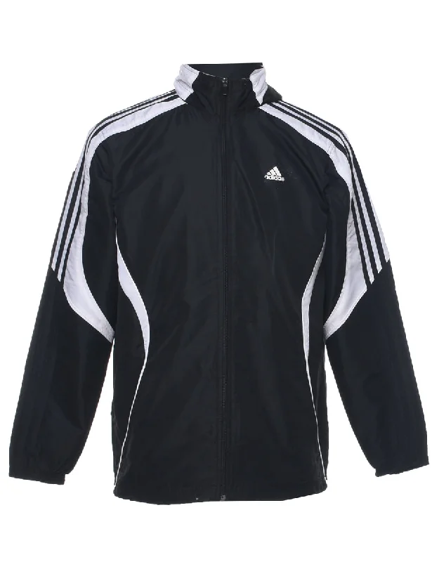 Adidas Jacket - S Stand-Up Collar Roll-Neck Collar Turtle Neck