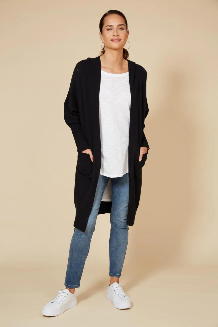 Kit Cardigan Tailored Straight A-Line