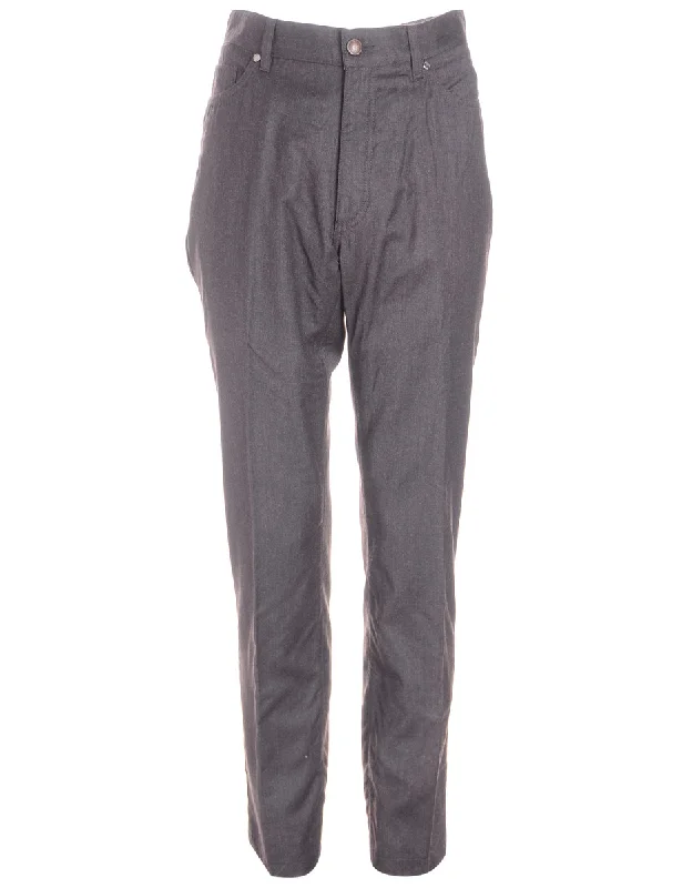 Label Lewis Cropped Smart Trousers Trousers Timeless Classic