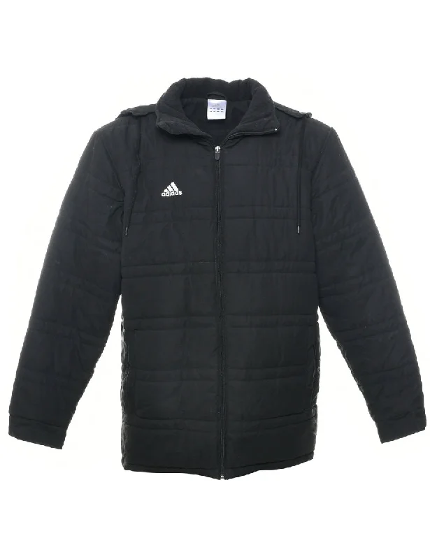 Adidas Puffer Jacket - M Satin Jacket Silk Jacket Chiffon Jacket