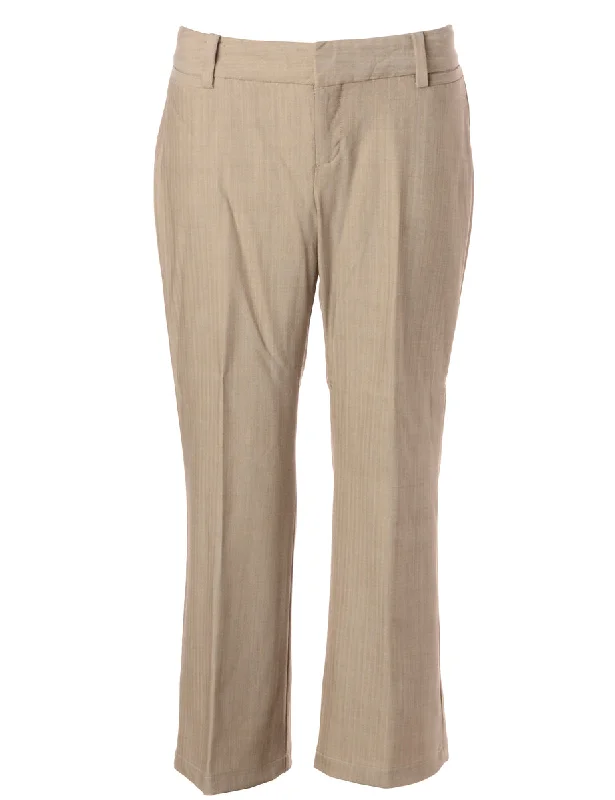 Label Cropped Dana Tapered Trousers Trousers sophisticated sleek