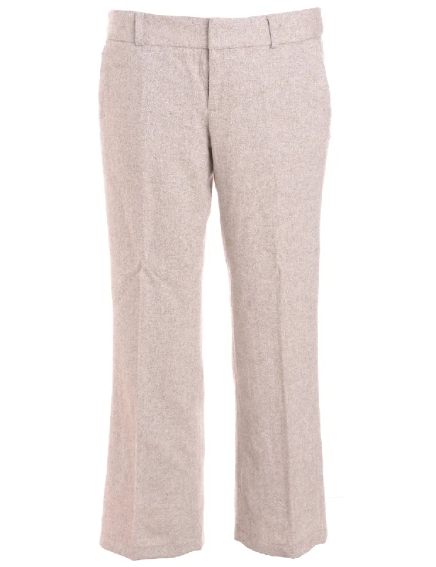 Label Cropped Dana Tapered Trouser Trousers Timeless Classic