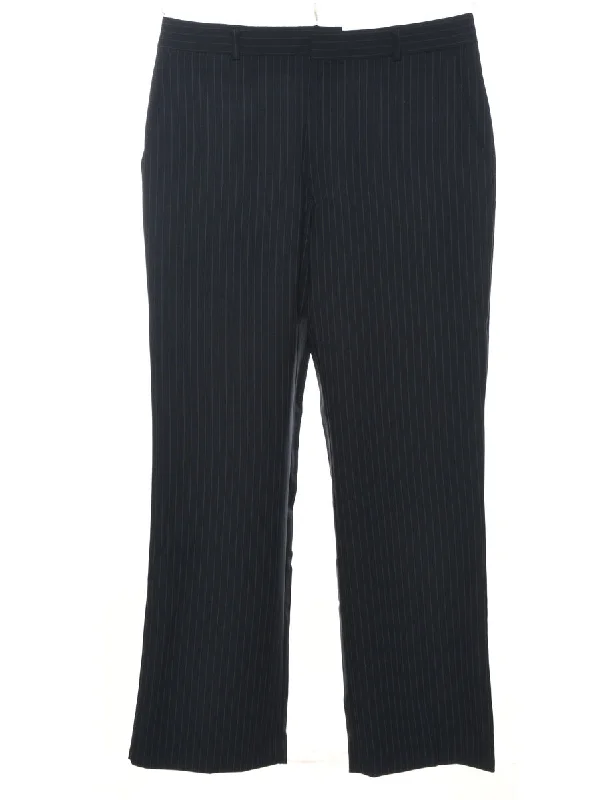 Navy Classic Trousers - W36 L30 Trousers luxurious premium