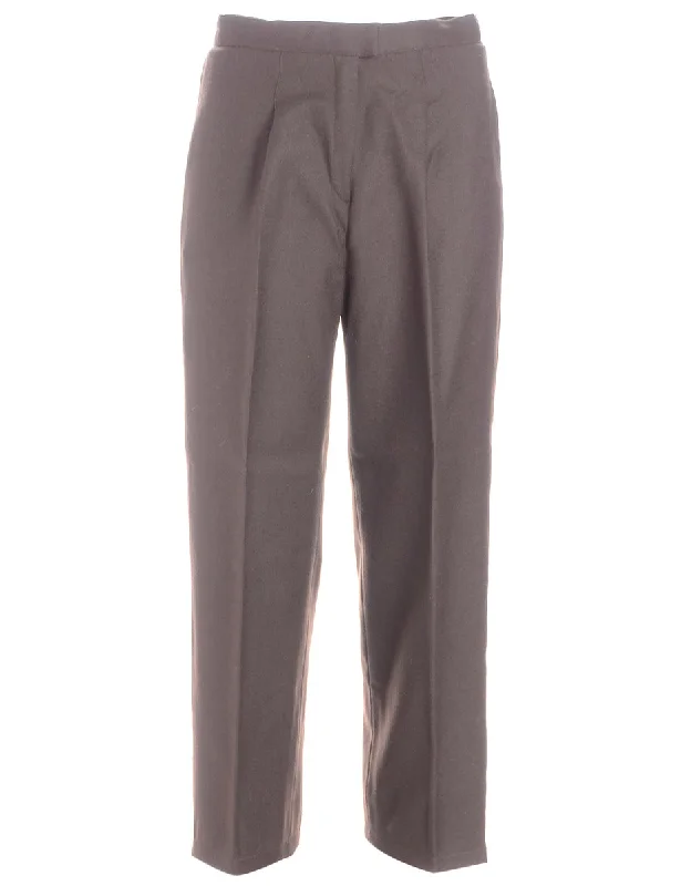 Label Cropped Dana Tapered Trousers Trousers practical durable