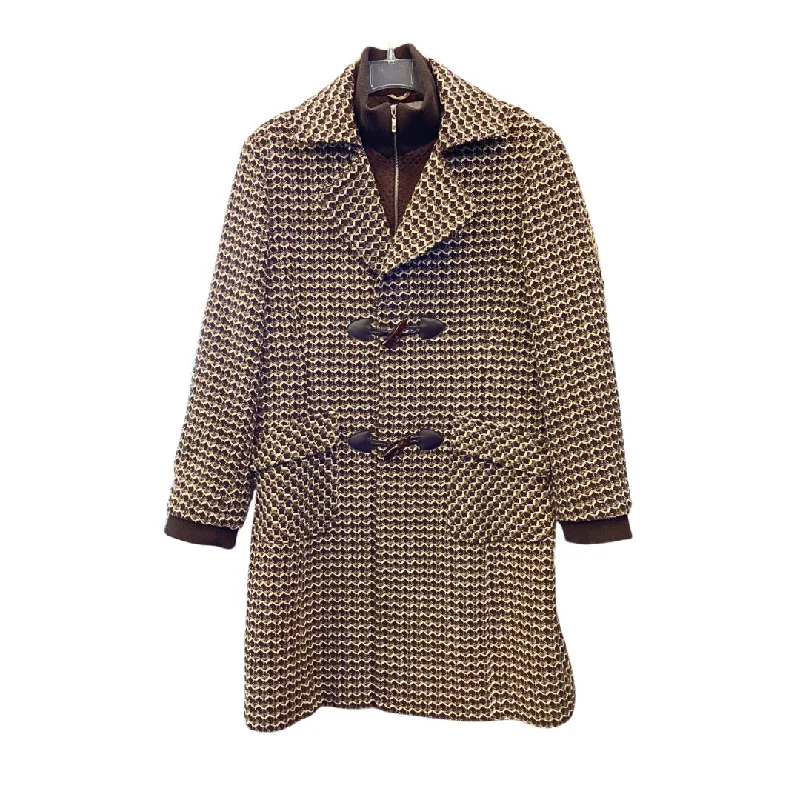 Tweed Coat Boat Neck Jacket Square Neck Jacket One-Shoulder Jacket