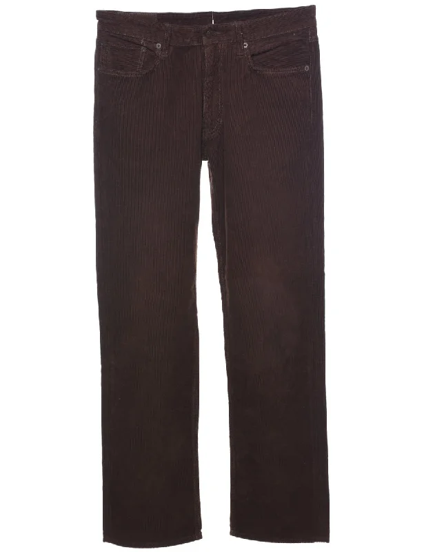 Ralph Lauren Corduroy Trousers - W32 L33 Trousers Leisure Comfortable