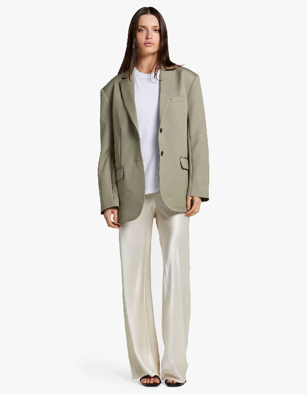 Quinn Blazer - Green Khaki Women's Advanced Suit