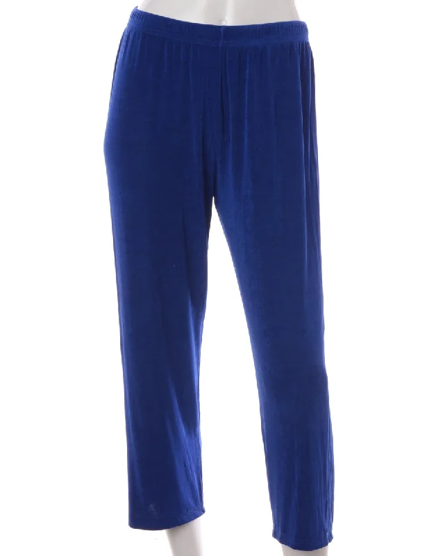 Label Lara Cropped Lycra Trouser Trousers Brand Named