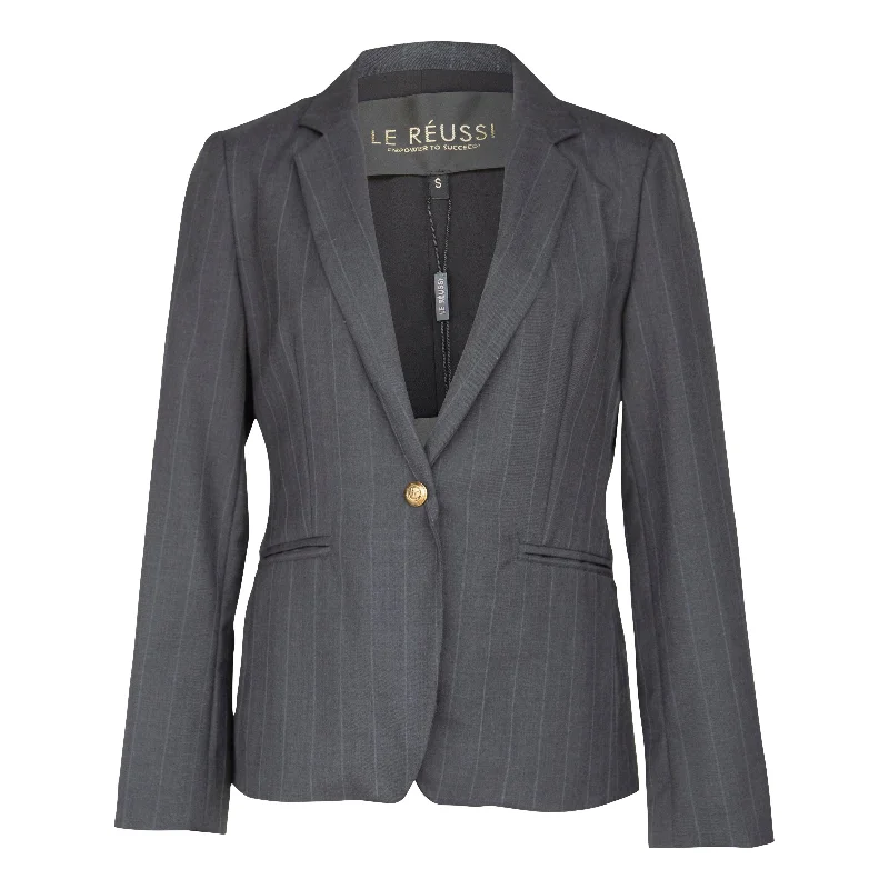 Tailoring Dark Grey Blazer Women's Handmade Blazer