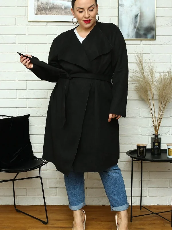 Coat plus size Karko Nylon Polyester Spandex