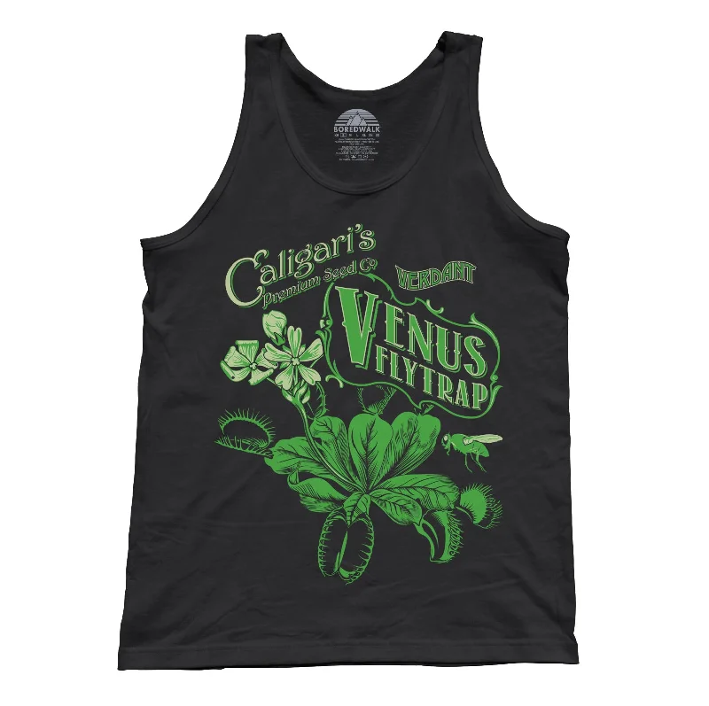 Unisex Venus Flytrap Tank Top - By Ex-Boyfriend turquoise tank top