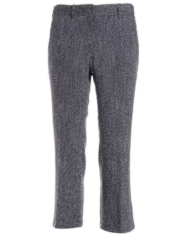 Label Cropped Dana Tapered Trousers Trousers cozy comfortable