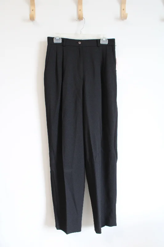 NEW Focus 2000 By Charles Glueck Vintage Black Trousers | 10 Trousers luxurious high-end