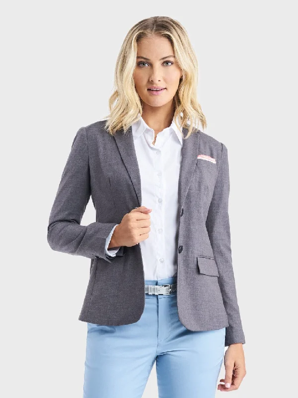 Ladies' Metro II Blazer - Empire Grey Women's Trendy Jacket