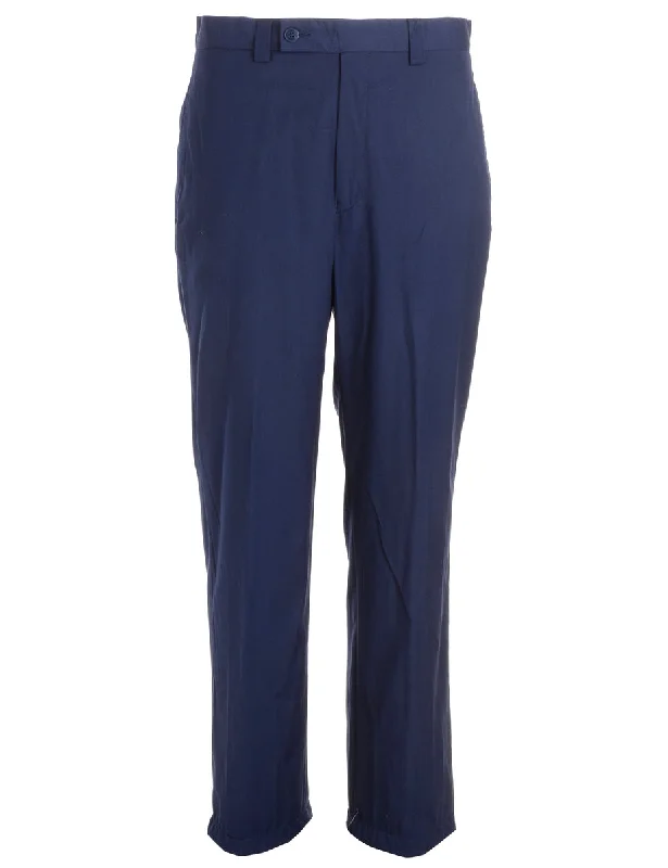 Reworked Lewis Cropped Smart Trousers - W28 Trousers practical easy-care