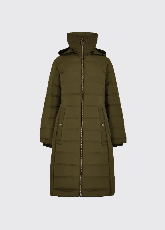 Meyers long length coat - Olive Parka Down Jacket Wool Coat