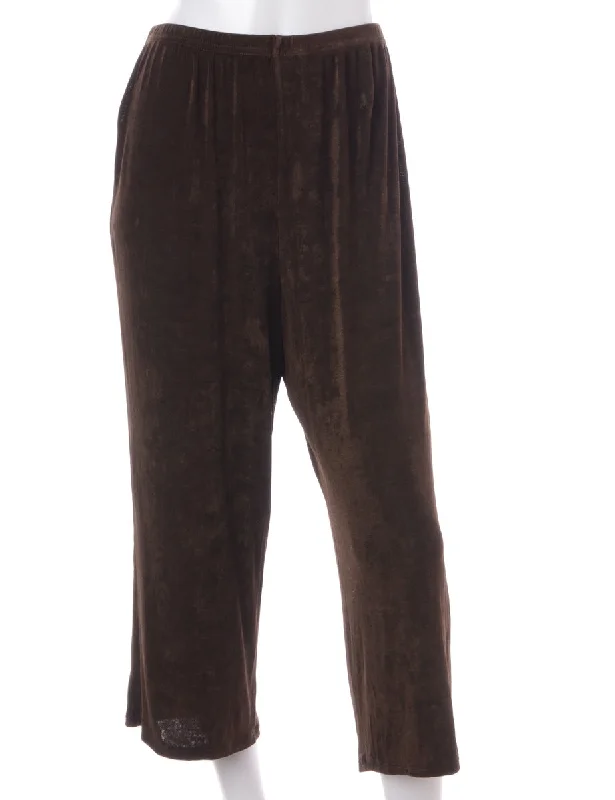 Label Lara Cropped Lycra Trouser Trousers Recommended Stylist